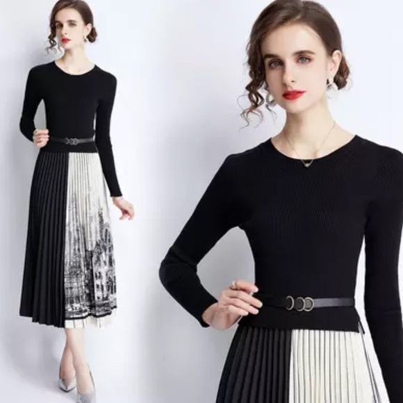 ❤️ The KIMORA full European Cityscape Dress - Picture 7 of 15